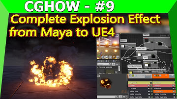 Complete Explosion VFX Pipeline: Maya Fluids to Unreal Engine 4 💣🔥