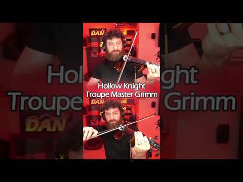 Grimm Theme - Hollow Knight Troupe Master Grimm Violin Cover #shorts