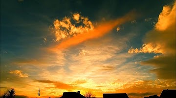 Beautiful Sunset Sky Video Background Time Lapse hd 1080p60
