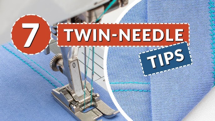 VIDEO] How to Use a Twin Needle on Your Sewing Machine - Easy Sewing For  Beginners