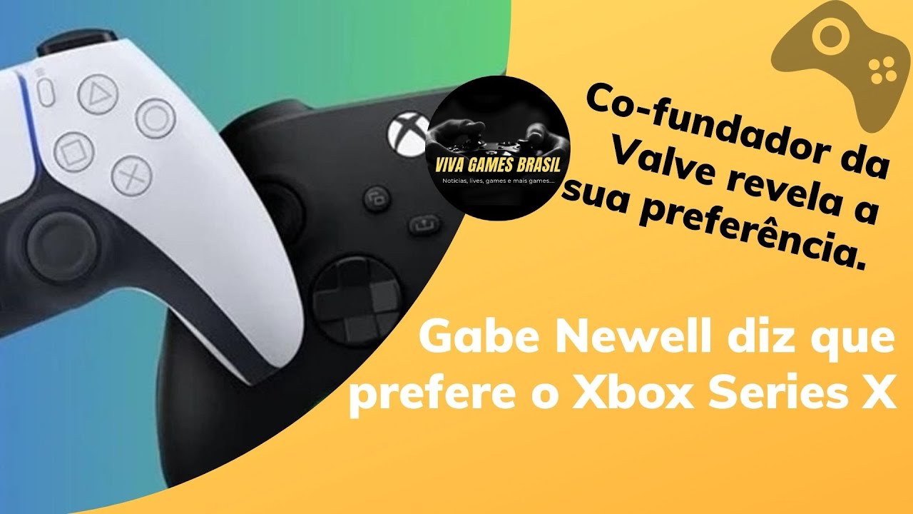 Gabe Newell: Xbox Series X é melhor do que o PlayStation 5