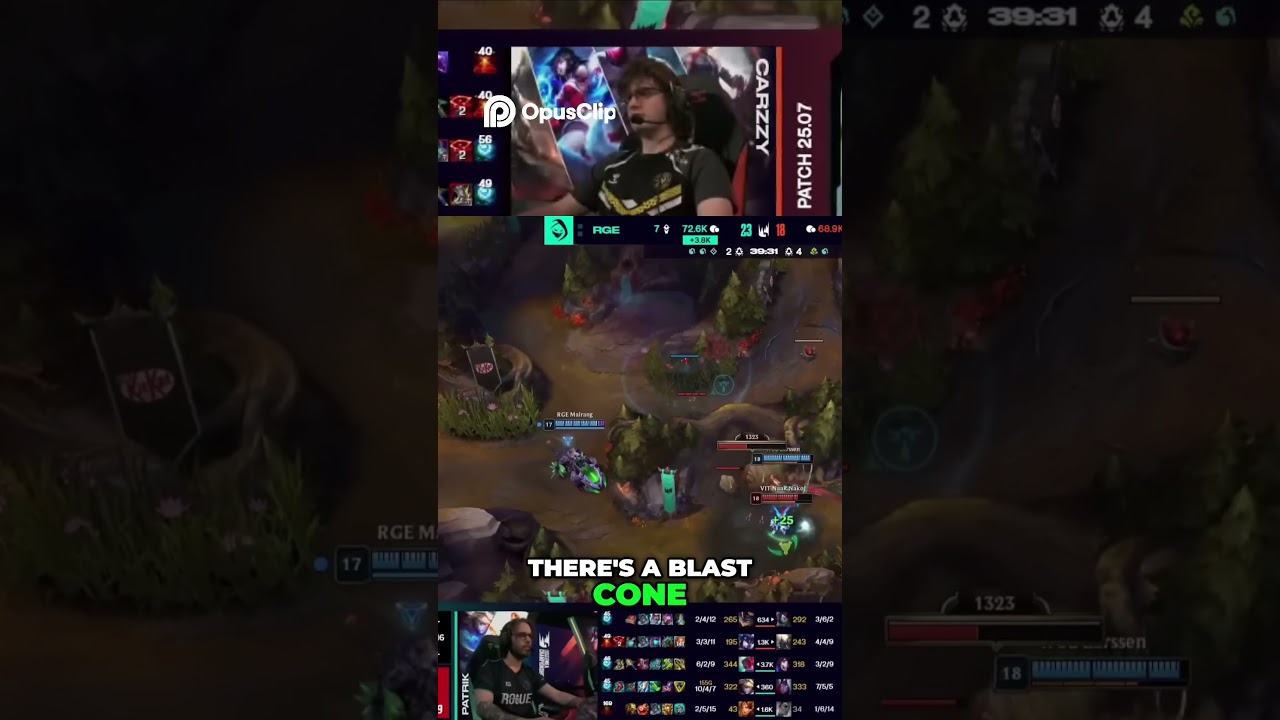 Epic River Clash  RGE Dominates VIT in Wild Teamfight!