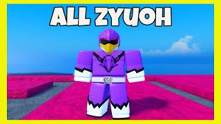 How To Get All Zyuoh Badge In Power Rangers Shattered Grid Roblox All Credentials Update
