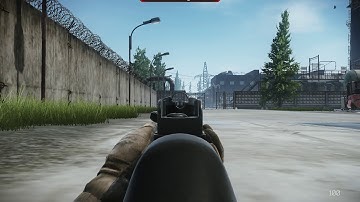 No Zeroing of Iron Sights Escape from Tarkov 10.8