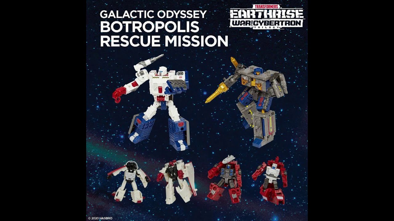 Botropolis Galactic Odyssey Collection Rescue Mission Reveal - YouTube