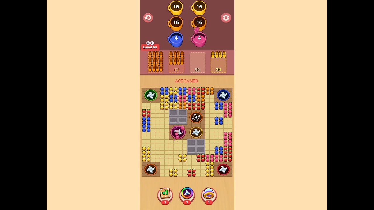 Fruit Hole Level 64 walkthrough solution 