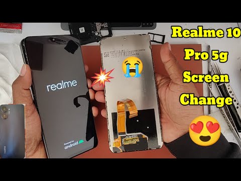 Realme 10 Pro 5G Screen Replacement Change How To Restoration Realme 10 Pro Display