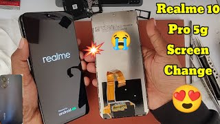 Realme 10 Pro 5G Screen Replacement Change || How to restoration realme 10 Pro Display