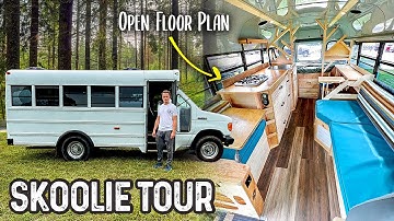 EENVOUDIGE DIY Mini Schoolbus Camper Ombouw Bouw