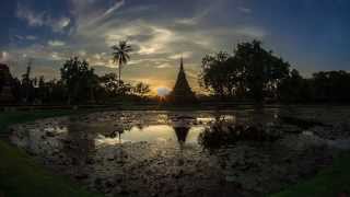 Sukhothai Historical Park 2014, Thailand : Time - Lapse Full HD