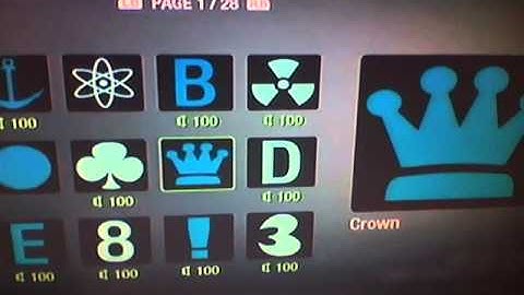 How to make a skull emblem cod black ops