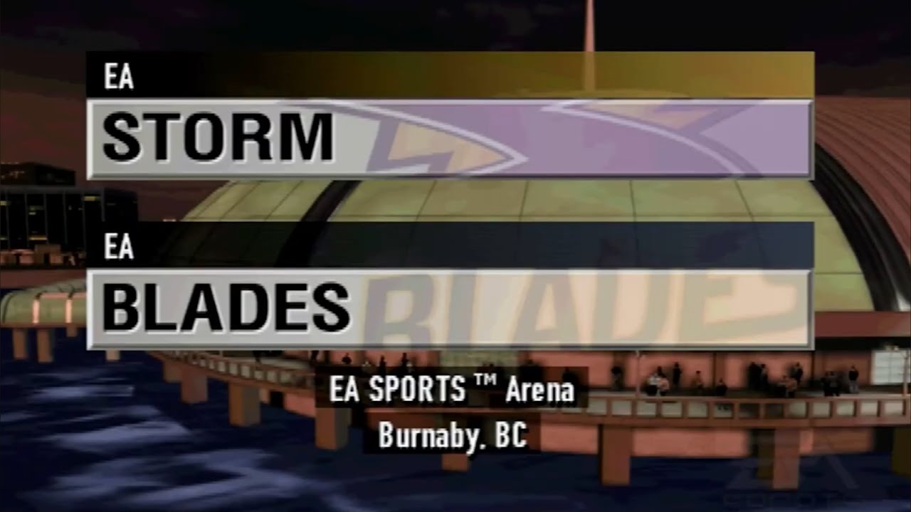 NHL 99 EA Blades/Storm All Star Game