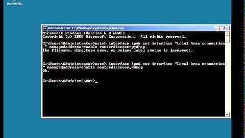 cai dat va cau hinh DHCP tren nen IPv6