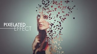 Pixelated Effect - Photoshop Tutorial screenshot 1