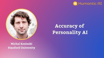 Accuracy of Personality AI | Science behind personality AI with Michal Kosinski
