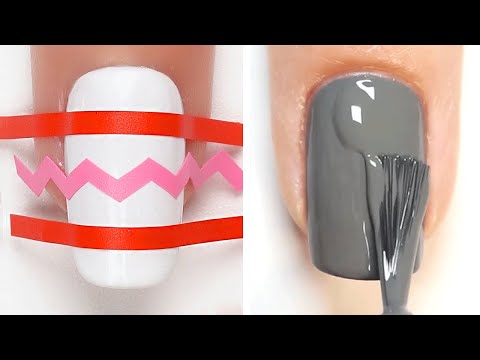 Video: Mandelformade nageldesigner för hösten 2019