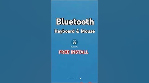 How to Install Bluetooth Keyboard and mouse on android & ios