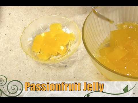 Video: How To Make Chia Passion Fruit Jelly