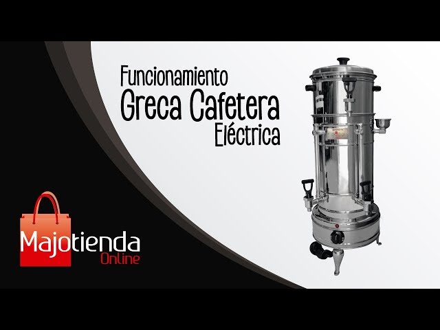 Funcionamiento Greca Cafetera Electrica 