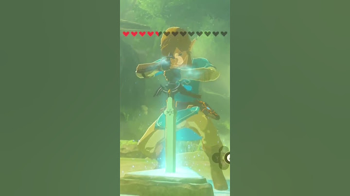 Getting the master sword with 12.75 hearts #nintendo #zelda