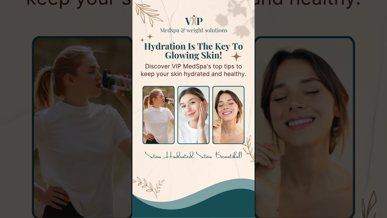 VIP MedSpa's Guide to Hydrated, Healthy Skin | 