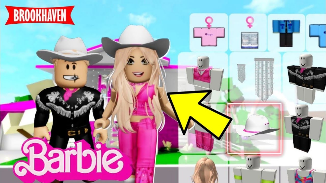 jogo da Barbie no Roblox o código da Barbie no Roblox como se faz｜Pesquisa  do TikTok