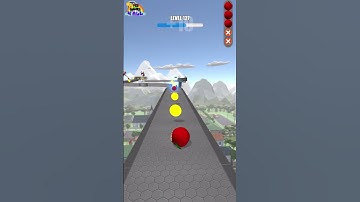 Rolling Ball Sky Escape Gameplay Shorts | Level 127 | All Games All Levels Android/ IOS 2024