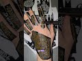 My Attempt At Eid Mehndi Using A Stencil EidMubarak Eid2026