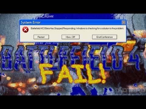 Battlefield 4 FAIL! - Xbox One E3 Press Conference