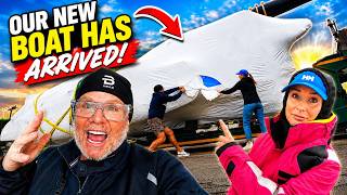SIGHT UNSEEN : UNBOXING OUR BRAND NEW YACHT - What have we done?