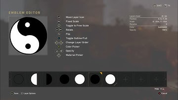 CallOfDuty WW2 YingYang Easy Emblem Tutorial/Showcase HowToMakeIt!!!!
