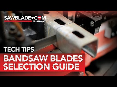 ვიდეო: Bandsaw Blade For Metal: არჩევანი Bimetallic Blade. ტიპების მახასიათებლები და გამოყენების რჩევები