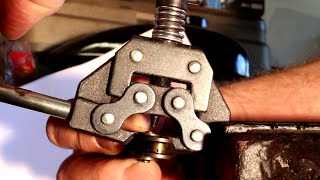 How Break Or Cut Motorized Bicycle Chain Using A Chain Breaker Tool