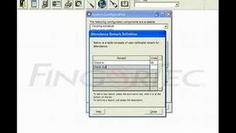 TCMS V2.1_10-Setting of Remark Definition