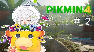 【ピクミン４#2】くもピクミンはエイムがいい！人生初ピクミン！　【叢雲カゲツ/にじさんじ】