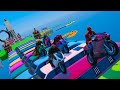 Spider-Man Super Heroes RACING BIKE Challenge PARQUR GTA V Black Adam Человек Паук и мотоциклы Гонки