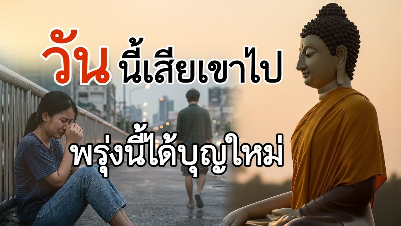 โดนทิ้งครั้งนี้คือความพัง หรือจุดเริ่มต้นของบุญใหม่?#รักษาใจด้วยธรรมะ#ธรรมะสอนใจ#ธรรมะก่อนนอน  
