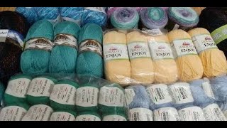 картинка: Супер Пряжа по низкой цене.👍 Большая распаковка посылки.💖