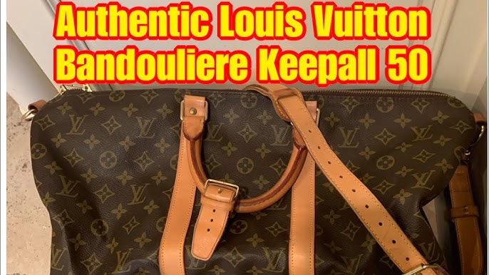 Vintage Louis Vuitton Keepall Bandouliere 60 + How to Pack Light 