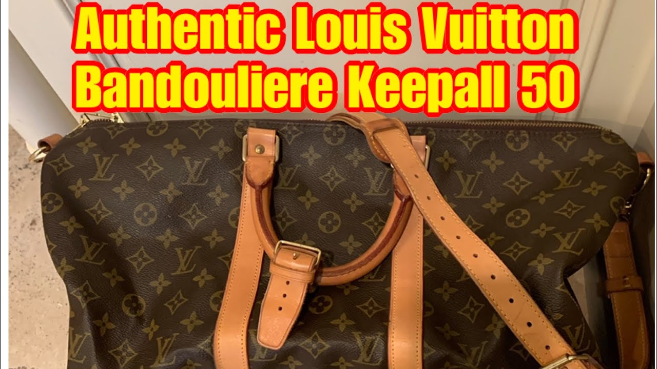 Authentic Vintage Louis Vuitton Keepall Bandouliere 50