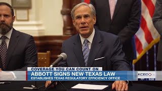 Gov. Abbott signs first bill of session, creates ‘Texas DOGE’