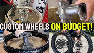 Building custom dirt bike wheels on budget - YZ125 build by Dirt N Iron 10,134 views 9 months ago 11 minutes, 59 seconds