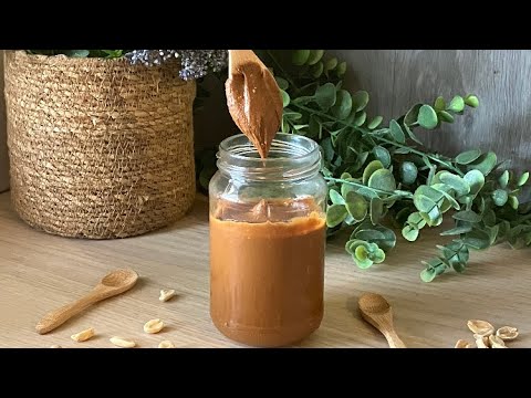 Beurre de cacahuète maison (super simple)
