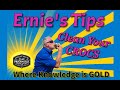 Ernie's Tips ... CROCS