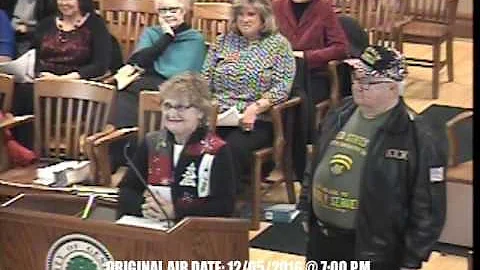 City Council Meeting - December 5, 2016 - Geneva, Illinois