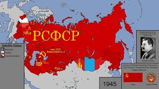 The History of Soviet Socialist Republic Flags: 1922 - 1991