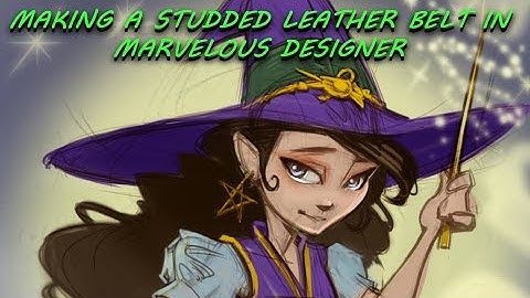 Character Modeling Part 15: Adding Buttons in Marvelous Designer