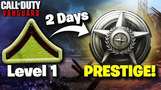 YOU Can Prestige in 2 Days! - Heres How (COD Vanguard)