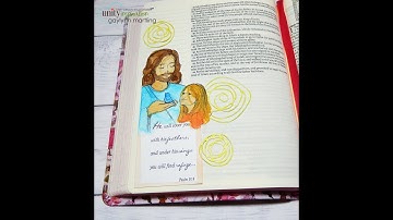 Bible Journal Watercolor & Accents
