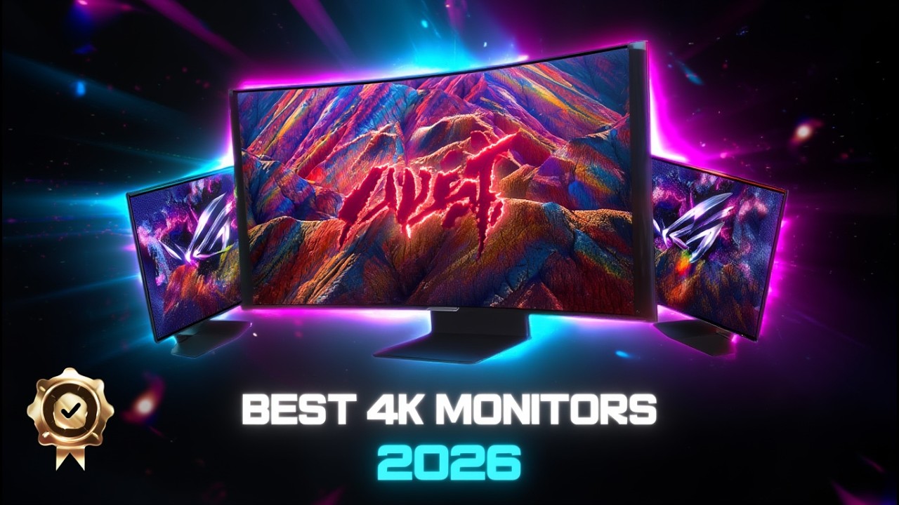Top 5 BEST 4K Monitors 2026 - Don't Buy WRONG! - YouTube